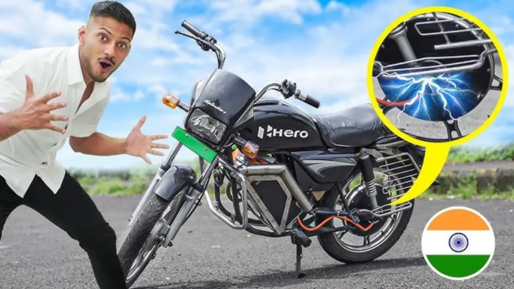 Hero Splendor Electric Bike